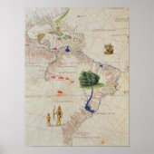 Zuid-Amerika Poster (Voorkant)