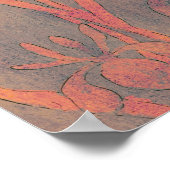 Zuid-Amerika Poster (Hoek)