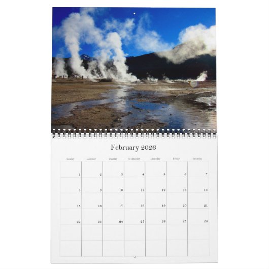 zuid - amerika - reizen kalender (Feb 2026)