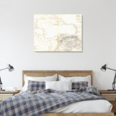 Zuid-Amerika, West-Indië Canvas Afdruk (Insitu (Slaapkamer))