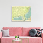 Zuid-Amerikaanse Atlantische havens Canvas Afdruk (Insitu (Woonkamer))