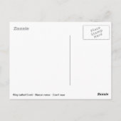 Zuid-Amerikaanse Coati in boom Briefkaart (Achterkant)