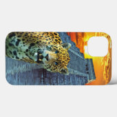 Zuid-Amerikaanse jaguar op Chichen Itza Case-Mate iPhone Case (Achterkant (horizontaal))
