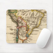 Zuid-Amerikaanse kaart Muismat (Met muis)