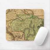 Zuid-Amerikaanse kaart van Worcester Muismat (Met muis)