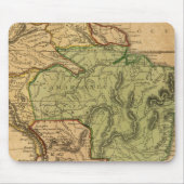 Zuid-Amerikaanse kaart van Worcester Muismat (Voorkant)