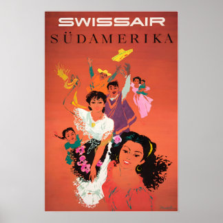 Zuid-Amerikaanse Kunst Zuid-Amerikaanse Vrouwen Pr Poster
