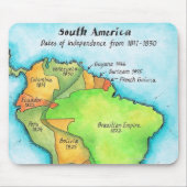 Zuid-Amerikaanse onafhankelijkheid Muismat (Voorkant)