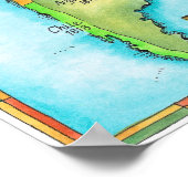 Zuid-Amerikaanse onafhankelijkheid Poster (Hoek)