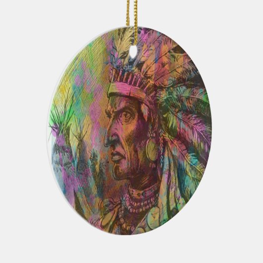 Zuid-Amerikaanse standaard Amerikaanse clipart kle Keramisch Ornament (Rechts)