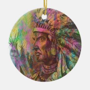 Zuid-Amerikaanse standaard Amerikaanse clipart kle Keramisch Ornament