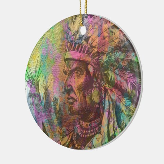 Zuid-Amerikaanse standaard Amerikaanse clipart kle Keramisch Ornament (Links)