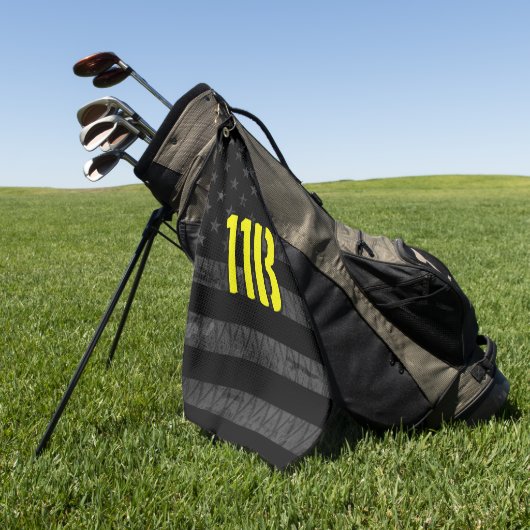 Zuid-Amerikaanse vlag Golfhanddoek (Groen)