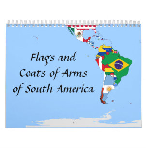 zuid - amerikaanse vlaggen kalender