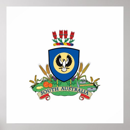 Zuid-australië, Australië Poster (Voorkant)