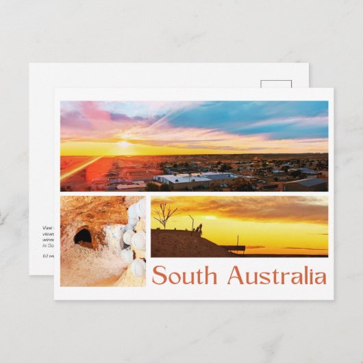 Zuid-Australië Briefkaart (Voorkant / Achterkant)