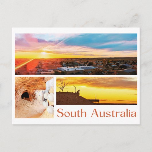 Zuid-Australië Briefkaart (Voorkant)