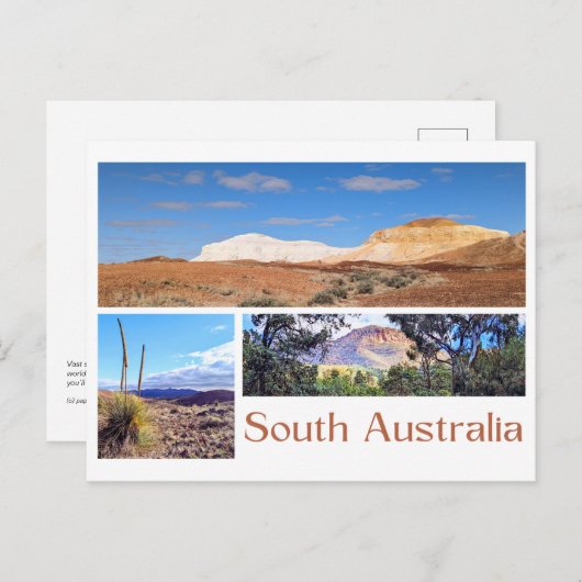Zuid-Australië Briefkaart (Voorkant / Achterkant)