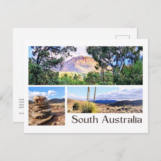 Zuid-Australië Briefkaart (Voorkant / Achterkant)