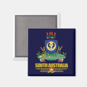 Zuid-Australië COA Magneet (Voorkant / Achterkant)