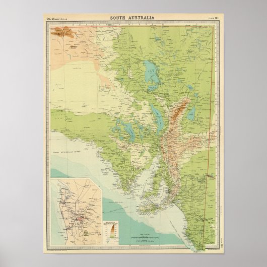 Zuid-Australië Poster (Voorkant)