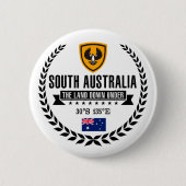 Zuid-Australië Ronde Button 5,7 Cm (Voorkant)