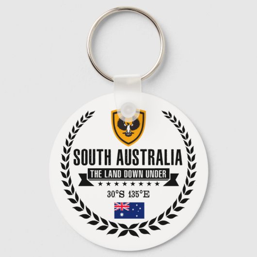 Zuid-Australië Sleutelhanger (Voorkant)
