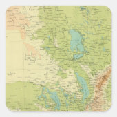 Zuid-Australië Vierkante Sticker (Voorkant)