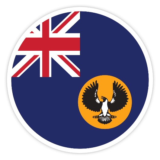 Zuid-Australië Vlag Sticker