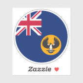 Zuid-Australië Vlag Sticker (Vel)