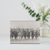 Zuid-Australische gemonteerde geweren Briefkaart (Staand voorkant)