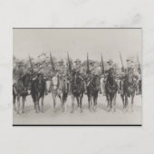 Zuid-Australische gemonteerde geweren Briefkaart (Voorkant)