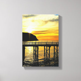 Zuid-Australische muurkunst canvasprint Canvas Afdruk