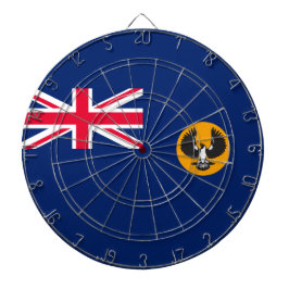 Zuid-Australische vlag (Australische staat) (SA) Dartbord
