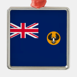 Zuid-Australische vlag (Australische staat) (SA) Metalen Ornament