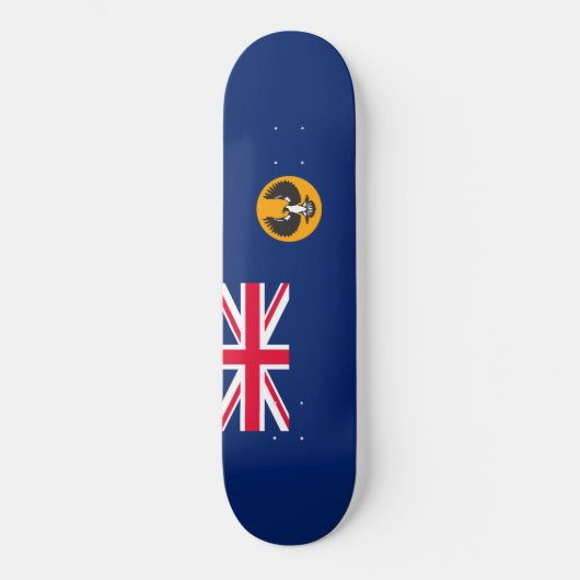 Zuid-Australische vlag (Australische staat) (SA) Persoonlijk Skateboard (Voorkant)
