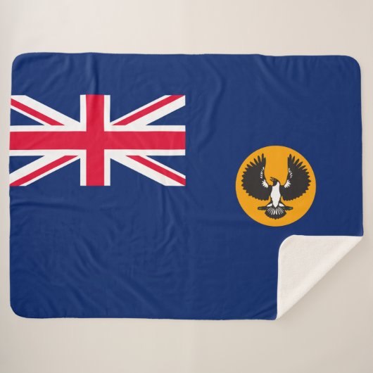 Zuid-Australische vlag (Australische staat) (SA) Sherpa Deken (Voorkant (horizontaal))
