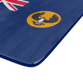 Zuid-Australische vlag (Australische staat) (SA) Snijplank (Hoek)