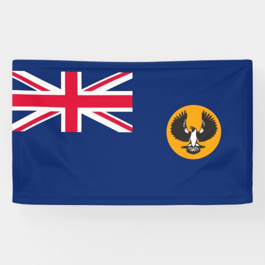 Zuid-Australische vlag (Australische staat) (SA) Spandoek (Horizontaal)