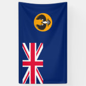 Zuid-Australische vlag (Australische staat) (SA) Spandoek (Verticaal)