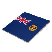Zuid-Australische vlag (Australische staat) (SA) Tegeltje (Zijkant)