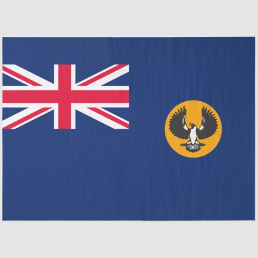 Zuid-Australische vlag (Australische staat) (SA) Tissuepapier (Voorkant)