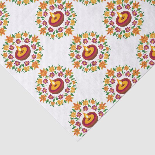 Zuid-Aziatische viering Tissuepapier (Detail)