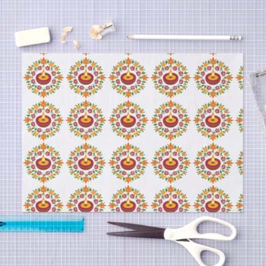 Zuid-Aziatische viering Tissuepapier (Craft)