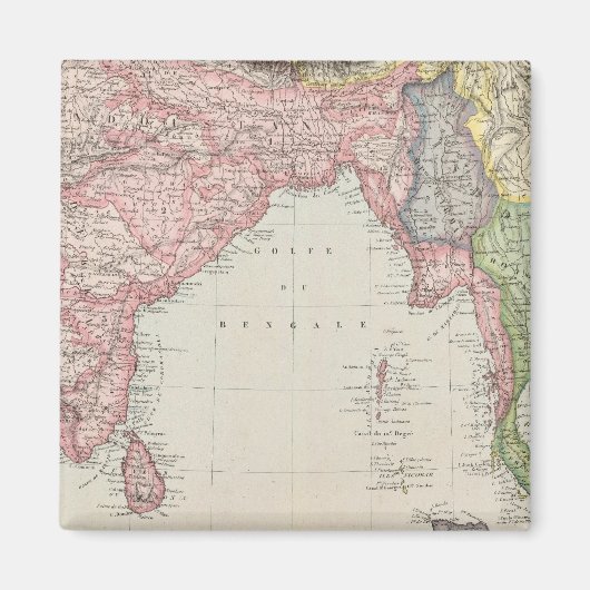 Zuid-Azië 2 Magneet (Voorkant)