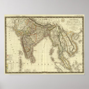 Zuid-Azië Poster