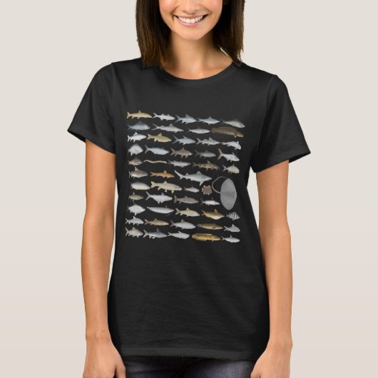 Zuid-Azië Zoetwatervis Groep T-shirt (Voorkant)