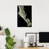 Zuid-Baja Californië, Mexico-poster Poster (Thuiskantoor)