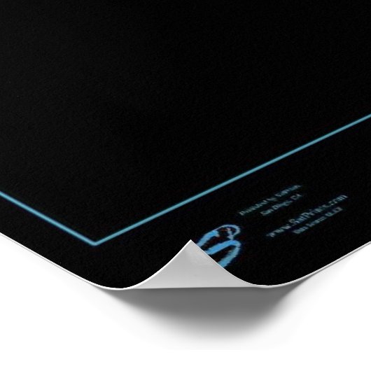 Zuid-Baja Californië, Mexico-poster Poster (Hoek)