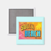 ZUID BEACH MAGNEET (Voorkant / Achterkant)